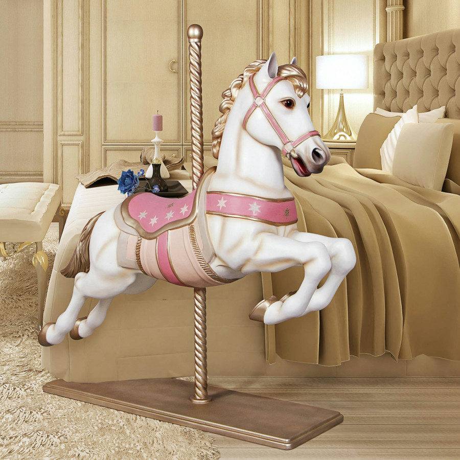 Toscano - Spirit the Full Sized Carousel Horse Statue