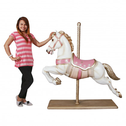 Toscano - Spirit the Full Sized Carousel Horse Statue