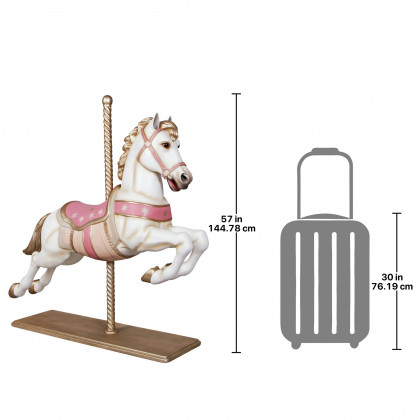 Toscano - Spirit the Full Sized Carousel Horse Statue