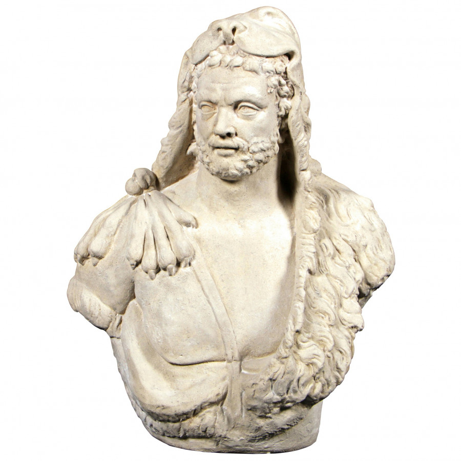 Toscano - Hercules the Great Greek God of Strength and Heroes Bust Statue