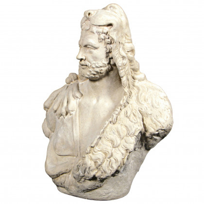 Toscano - Hercules the Great Greek God of Strength and Heroes Bust Statue
