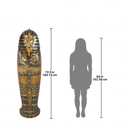Toscano - Tomb of Tutankhamun Sarcophagus Frieze Wall Sculpture