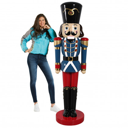 Toscano - Sergeant-at-Arms 6-Foot Nutcracker Soldier Statue