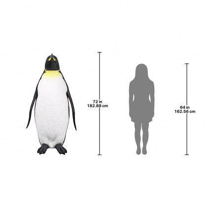 Toscano The Antarctic King Penguin Statue - Grande
