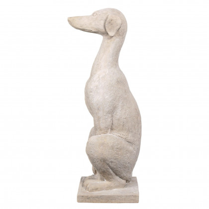 Toscano - Italian Greyhound Art Deco Whippet Sentinel Dog Statue