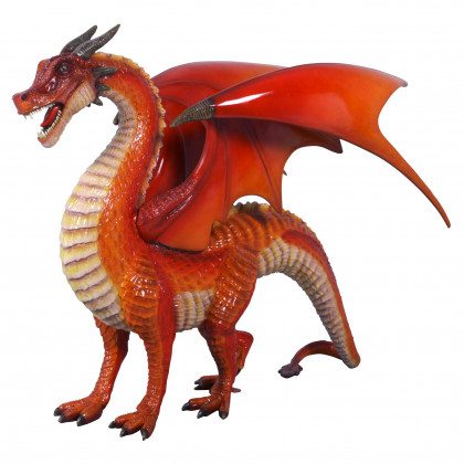 Toscano - The Red Welsh Dragon Statue