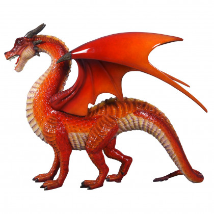 Toscano - The Red Welsh Dragon Statue