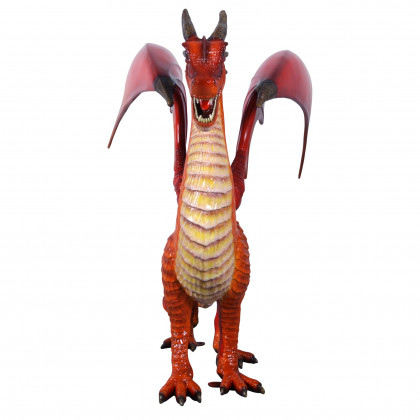 Toscano - The Red Welsh Dragon Statue