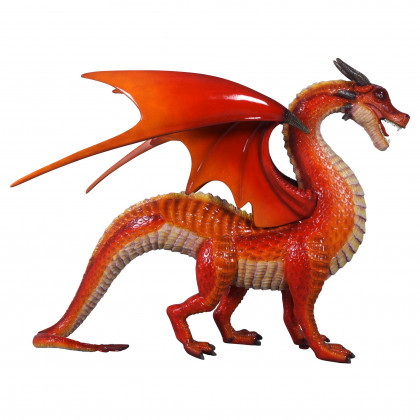Toscano - The Red Welsh Dragon Statue