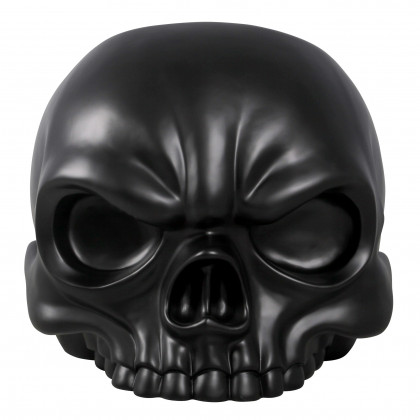 Toscano Lost Souls Gothic Skull Sculptural Chair - Black