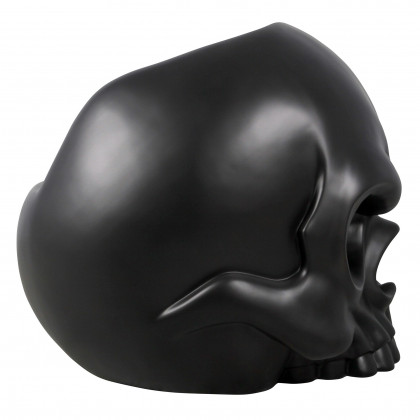 Toscano Lost Souls Gothic Skull Sculptural Chair - Black