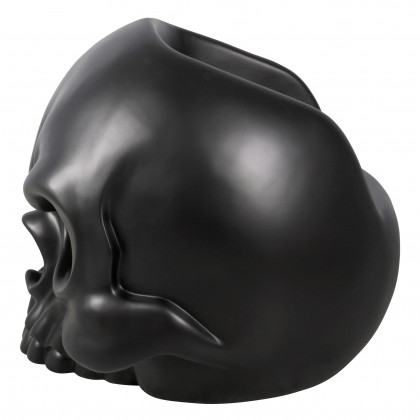 Toscano Lost Souls Gothic Skull Sculptural Chair - Black