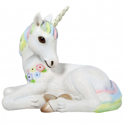 Toscano - Sparkle the Mystical Magical Resting Unicorn Statue