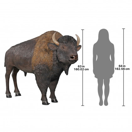 Toscano - Large Scale Buffalo of the Great Plains Statue