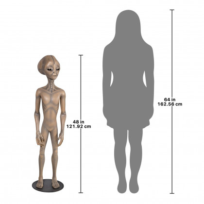Toscano - Area 51 Extraterrestrial Outer Space Alien Statue
