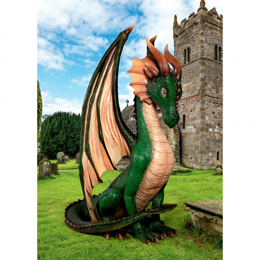 Toscano The Papplewick Boggs Dragon Statue - Giant