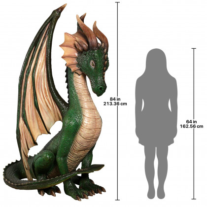 Toscano The Papplewick Boggs Dragon Statue - Giant