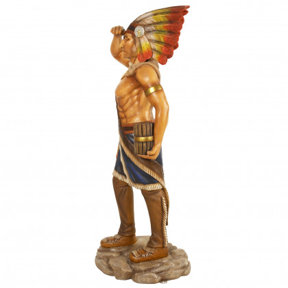 Toscano Cigar Store Indian Tobacconist Statue - Life Size