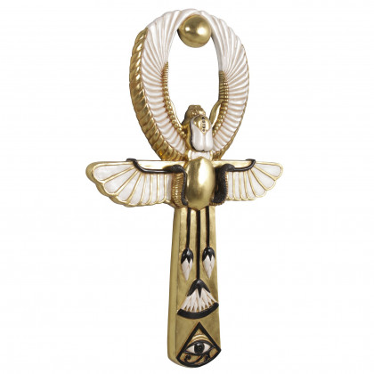 Toscano - Egyptian Amun-Re Ankh Wall Sculpture