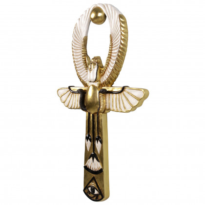 Toscano - Egyptian Amun-Re Ankh Wall Sculpture