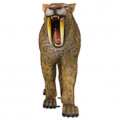 Toscano - Prehistoric Predator Sabre-Toothed Cat Statue