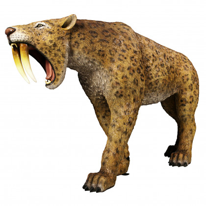 Toscano - Prehistoric Predator Sabre-Toothed Cat Statue