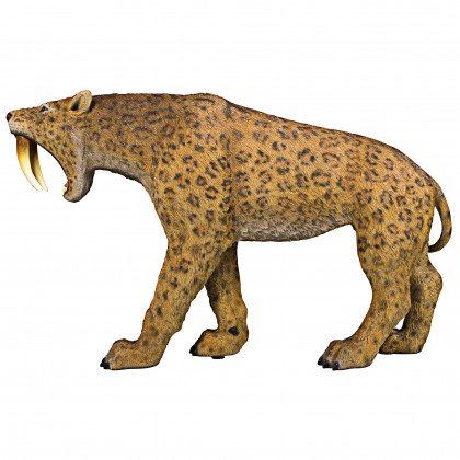 Toscano - Prehistoric Predator Sabre-Toothed Cat Statue