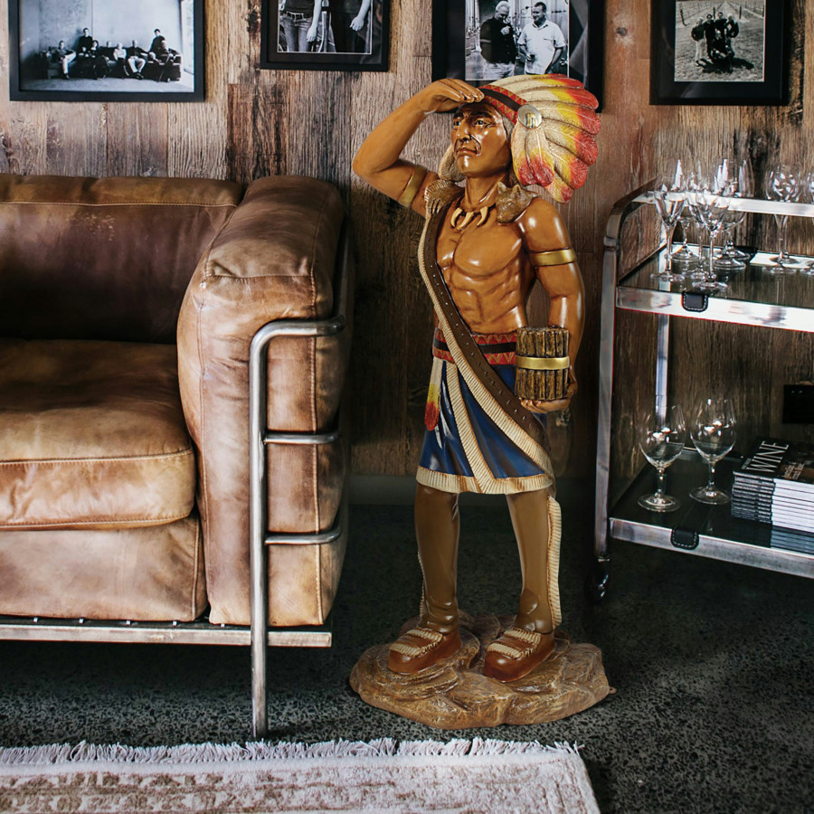 Toscano - Cigar Store Indian Tobacconist Statue
