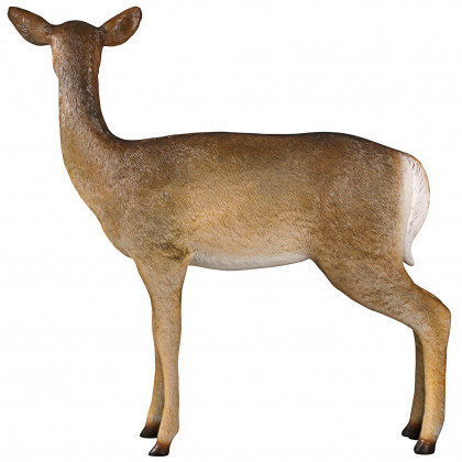 Toscano - Forest White Tailed DoeFemale Deer Statue