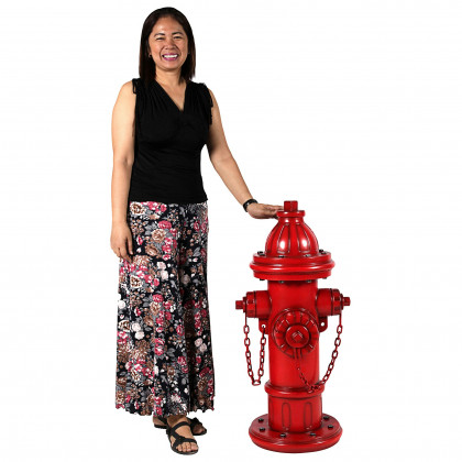 Toscano Dog Second Best Friend Fire Hydrant Statue - Grande