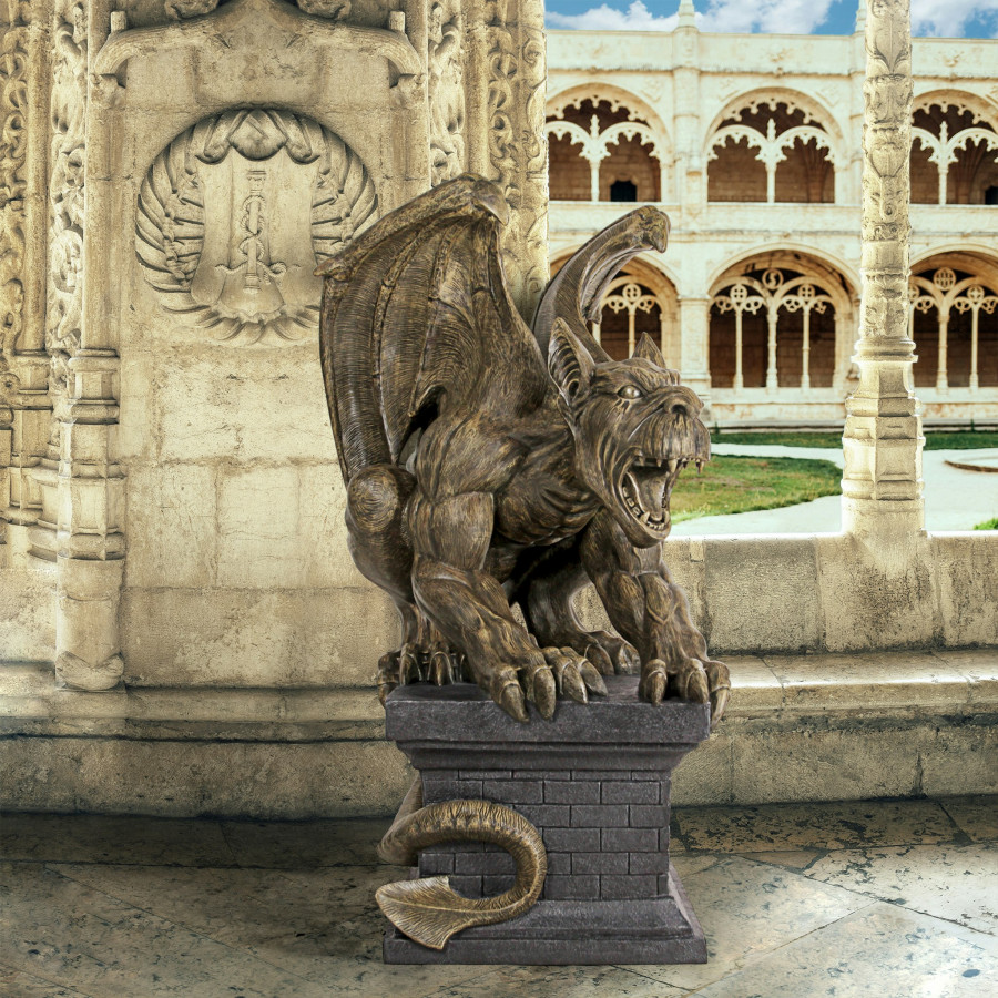Toscano - Manchester Cathedral Gothic Chimera Gargoyle Statue