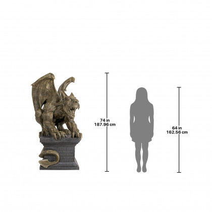 Toscano - Manchester Cathedral Gothic Chimera Gargoyle Statue