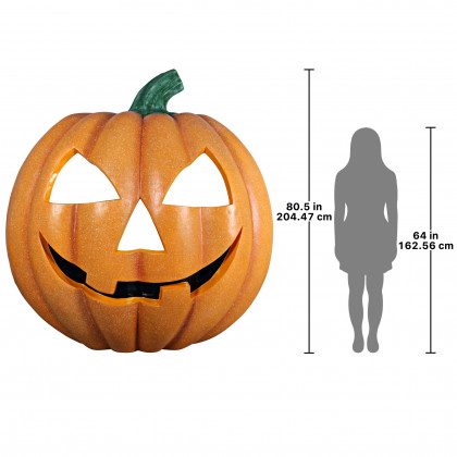 Toscano - Halloween Pumpkin Patch Photo Op Statue