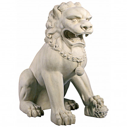 Toscano Grand Palace Chinese Lion Foo Dog Statue - Female