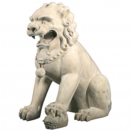Toscano Grand Palace Chinese Lion Foo Dog Statue - Female