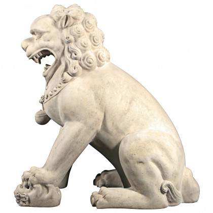 Toscano Grand Palace Chinese Lion Foo Dog Statue - Female