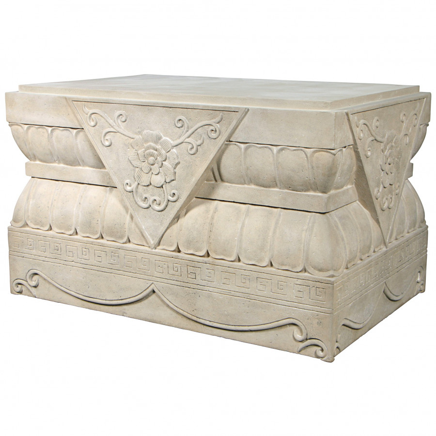 Toscano - Grand Palace Asian Statuary Pedestal Base
