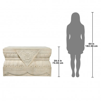 Toscano - Grand Palace Asian Statuary Pedestal Base