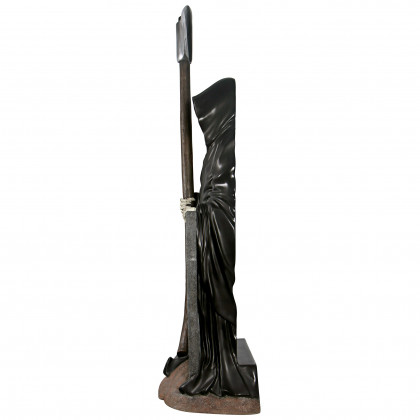 Toscano - Halloween Grim Reaper Graveyard Ghoul Photo Op Life-Size Statue