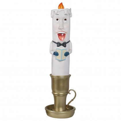Toscano - Holiday Luminary Welcoming Candle Door Sentry Statue Hans