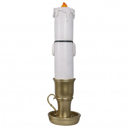 Toscano - Holiday Luminary Welcoming Candle Door Sentry Statue Hans