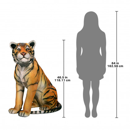 Toscano - Jungle Giant Bengal Tiger Statue