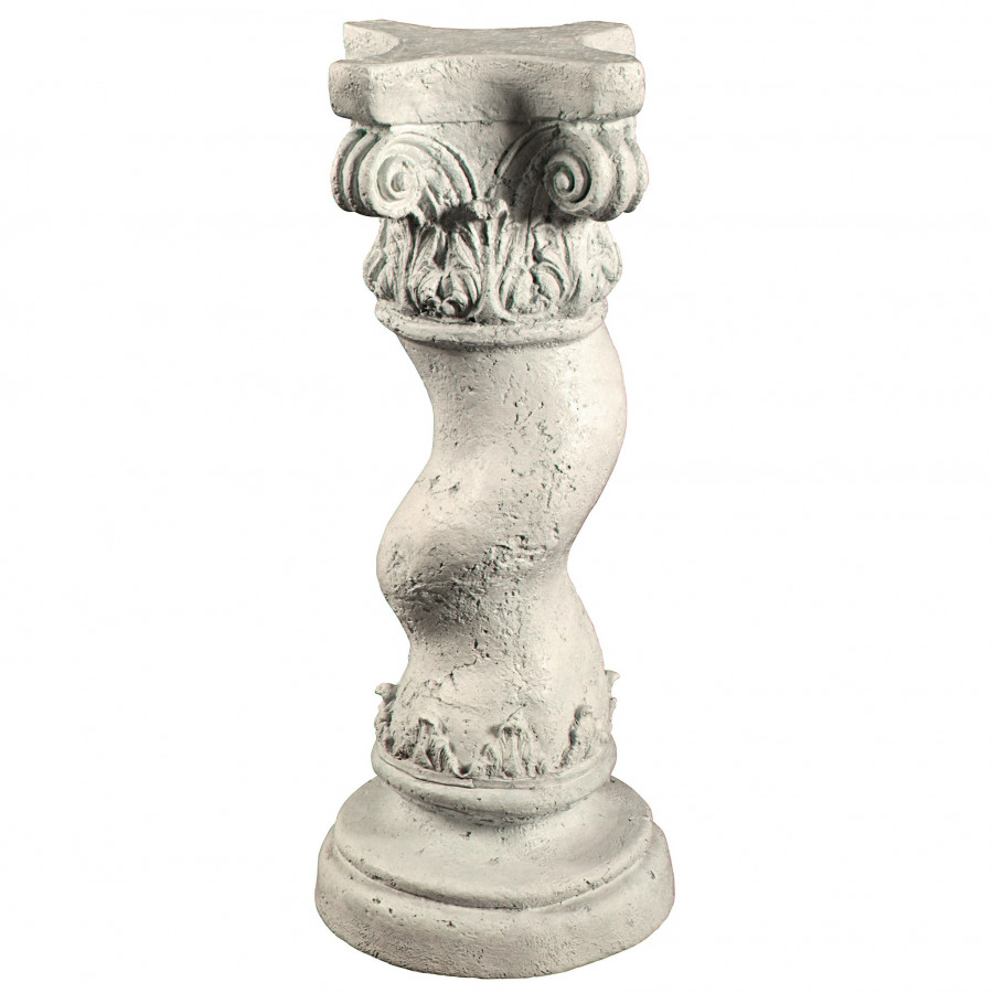 Toscano Capitoline Barley Corkscrew Medium Statuary Pedestal