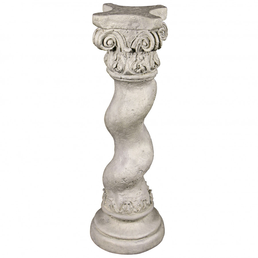 Toscano Capitoline Barley Corkscrew Large Statuary Pedestal