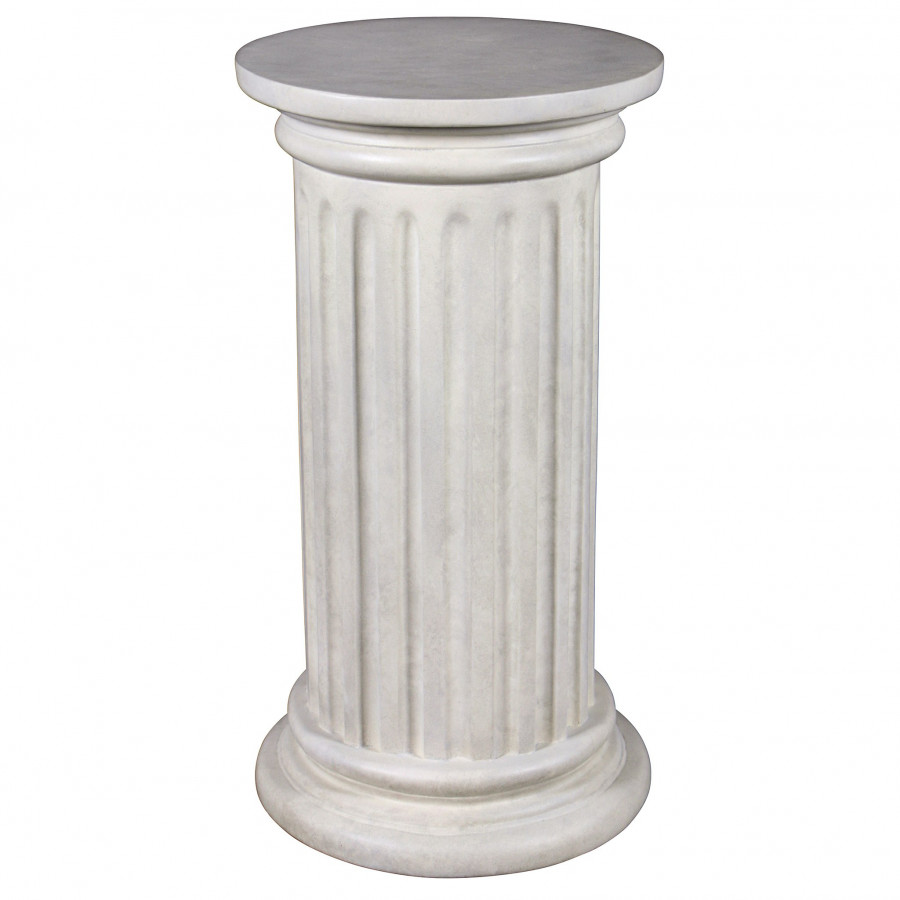 Toscano - Roman Doric Column Classical Fluted Grande Statuary Pedestal