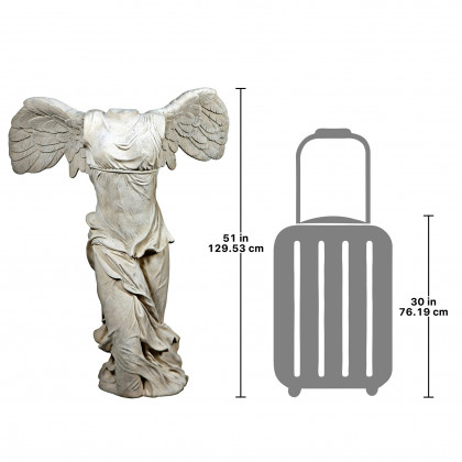 Toscano Nike of Samothrace Statue - Grande