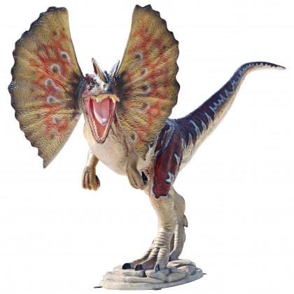 Toscano - Jurassic-Sized Dilophosaurus Dinosaur Statue