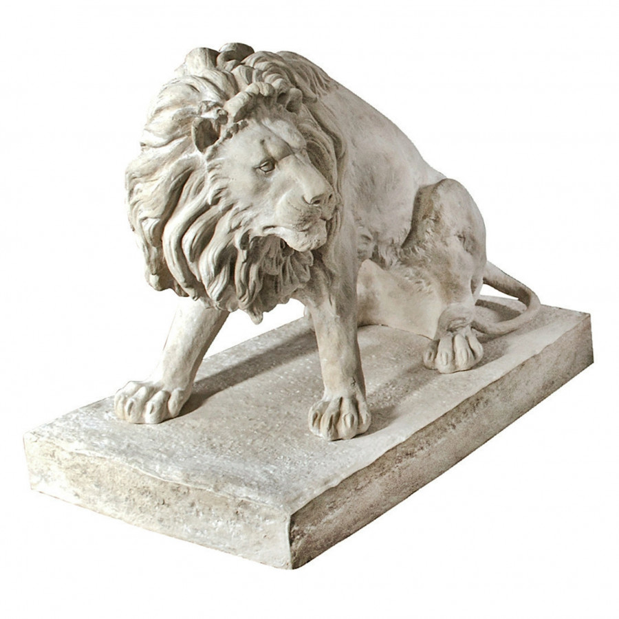 Toscano - Kingsbury Garden Giant Lion Sentinel Statue