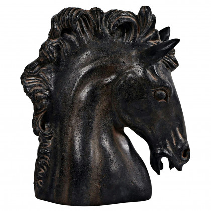 Toscano - Magnificent Stallion Equestrian Horse Head Bust Statue