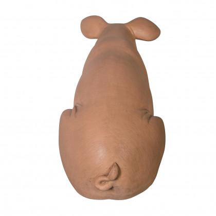 Toscano Sitting In Hog Heaven Pig Statue - Large